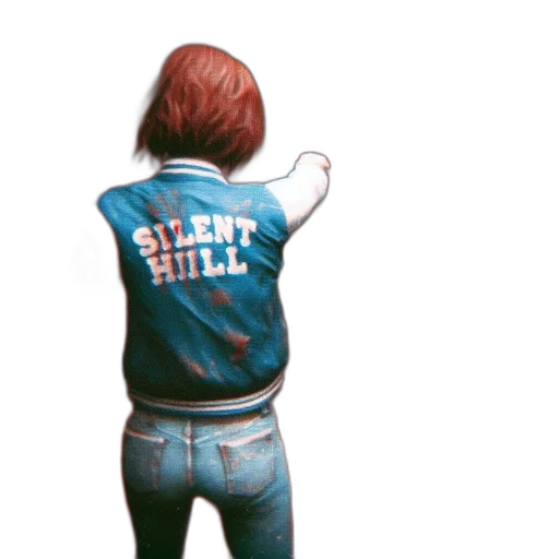 jacket, concept art, pixel art, 3d render transparent PNG cut-out