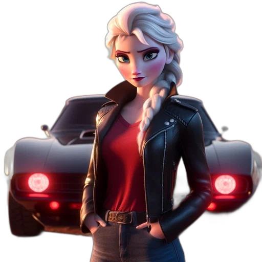 jacket, car, weapon, robot transparent PNG cut-out