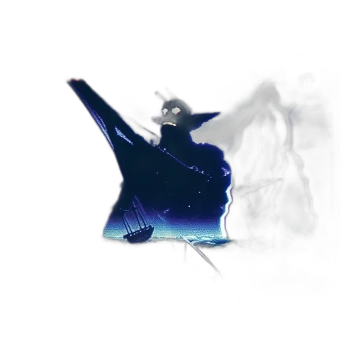dragon, robot, staff, creature transparent PNG cut-out
