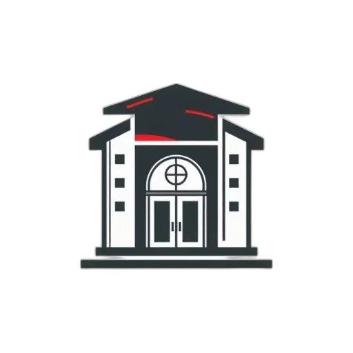 building, 3d render, concept art, pixel art transparent PNG cut-out