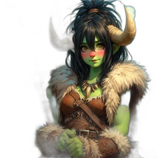 dragon, staff, mask, fantasy art transparent PNG cut-out