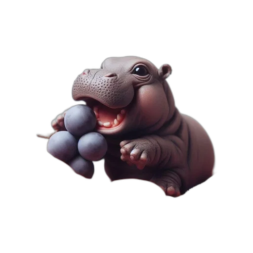 animal, creature, 3d render, photorealistic transparent PNG cut-out