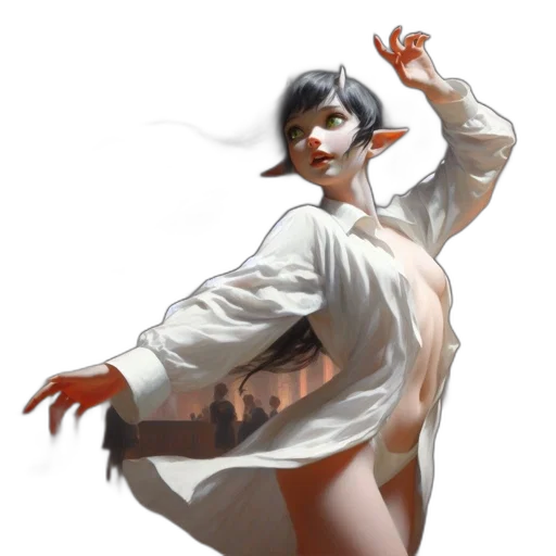mask, staff, dress, concept art transparent PNG cut-out