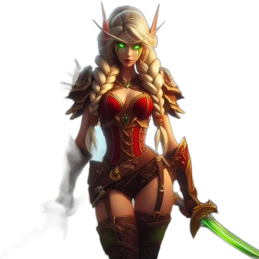 staff, weapon, sword, fantasy art transparent PNG cut-out