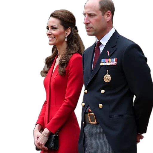 crown, dress, jacket, kate transparent PNG cut-out