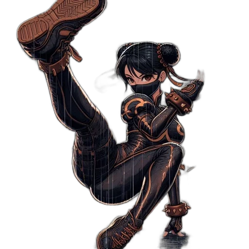 weapon, staff, sword, robot transparent PNG cut-out