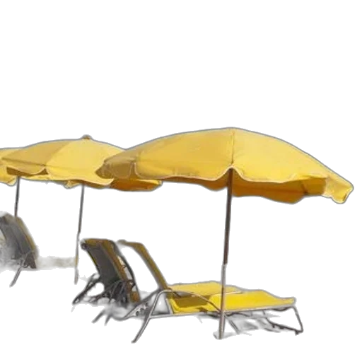 umbrella, furniture, hat, staff transparent PNG cut-out