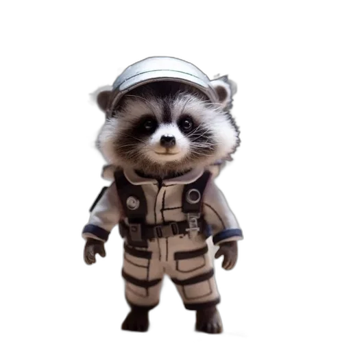 animal, jacket, staff, creature transparent PNG cut-out