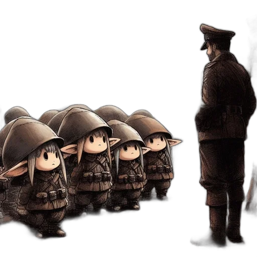 staff, hat, weapon, concept art transparent PNG cut-out