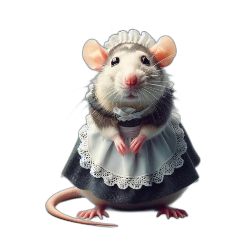 dress, animal, hat, creature transparent PNG cut-out