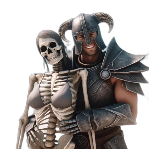 mask, concept art, 3d render, fantasy art transparent PNG cut-out