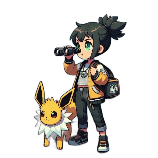 staff, weapon, animal, jacket transparent PNG cut-out