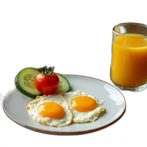 food, photorealistic, 3d render, variety transparent PNG cut-out