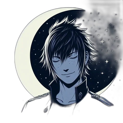 comic book art, anime, cartoon, fantasy art transparent PNG cut-out