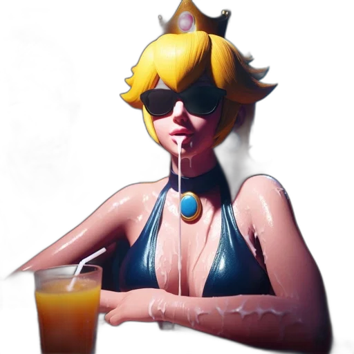 dress, robot, crown, concept art transparent PNG cut-out