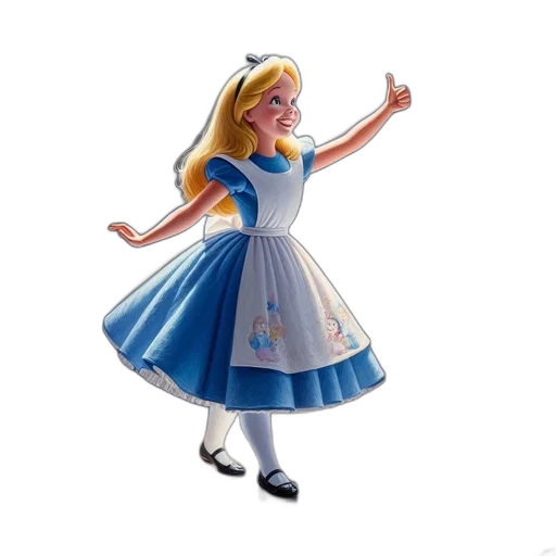 dress, staff, 3d render, concept art transparent PNG cut-out