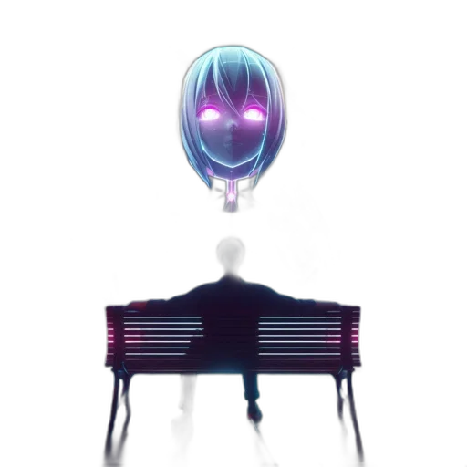 robot, furniture, mask, staff transparent PNG cut-out