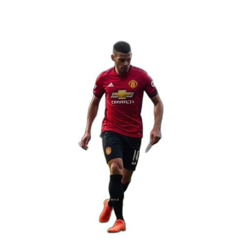 cartoon, pixel art, manchester, united transparent PNG cut-out