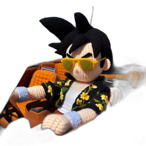 weapon, mask, jacket, 3d render transparent PNG cut-out