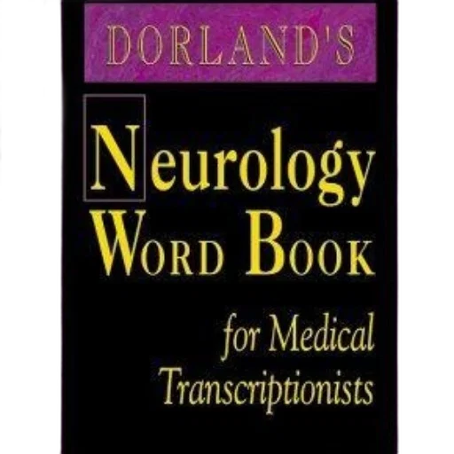 book, titled, dorland, neurology transparent PNG cut-out