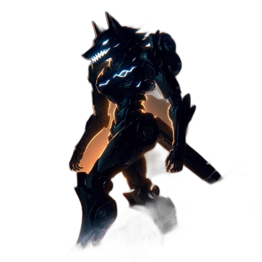 robot, dragon, creature, animal transparent PNG cut-out