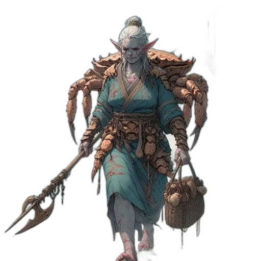 staff, concept art, fantasy art, comic book art transparent PNG cut-out
