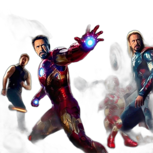 concept art, comic book art, 3d render, fantasy art transparent PNG cut-out