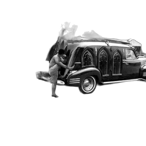 car, staff, concept art, 3d render transparent PNG cut-out