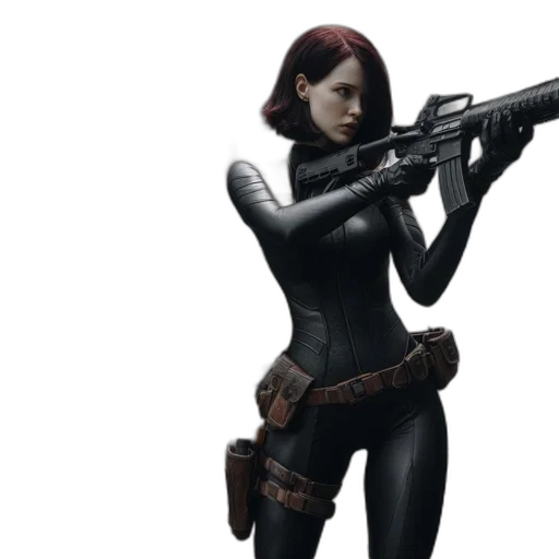weapon, concept art, comic book art, cyberpunk transparent PNG cut-out