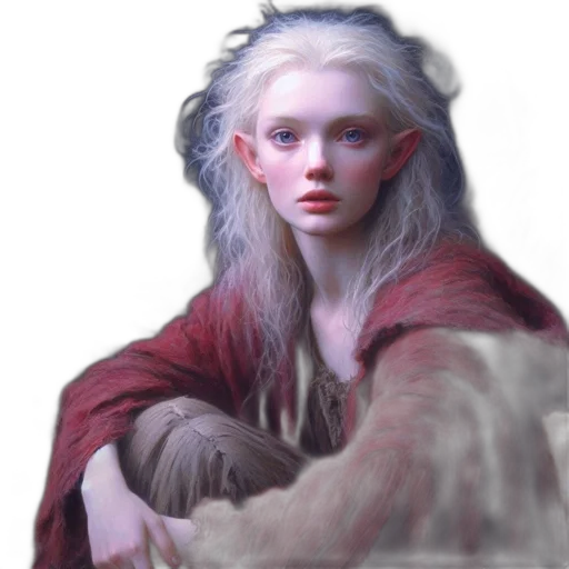 dragon, face, creature, hair transparent PNG cut-out