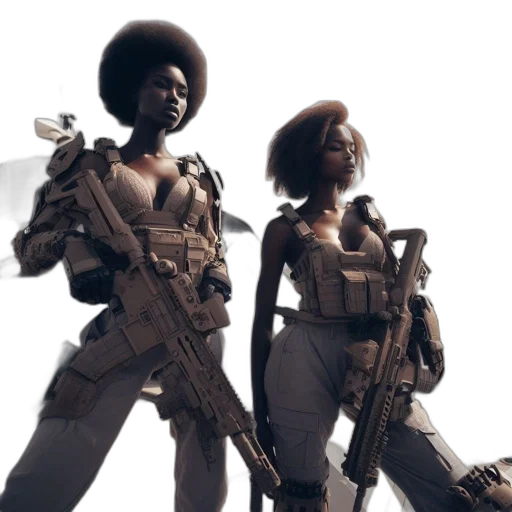 weapon, concept art, 3d render, comic book art transparent PNG cut-out