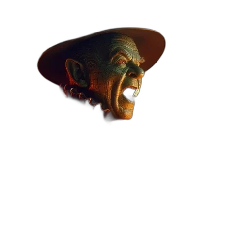 hat, face, mask, staff transparent PNG cut-out