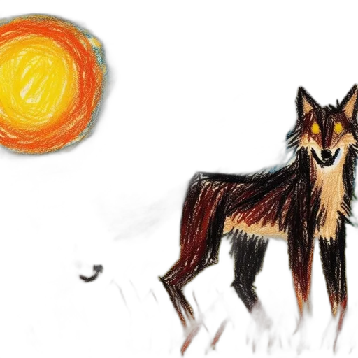animal, creature, watercolor, concept art transparent PNG cut-out