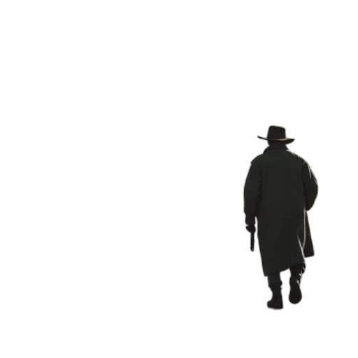 hat, robot, staff, jacket transparent PNG cut-out
