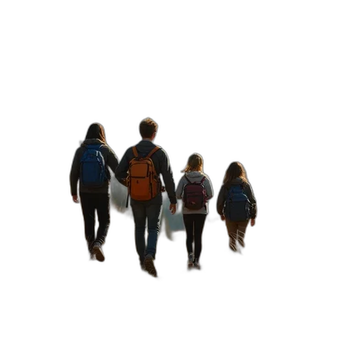 jacket, staff, 3d render, concept art transparent PNG cut-out
