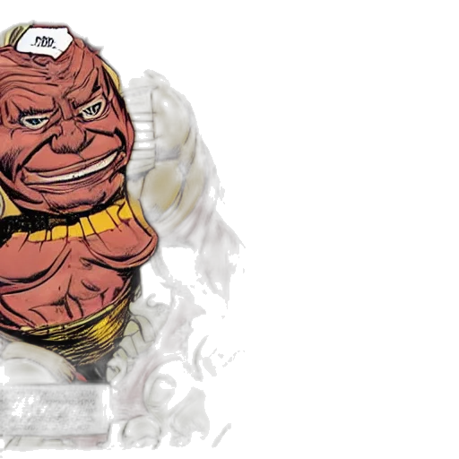 face, comic book art, concept art, 3d render transparent PNG cut-out