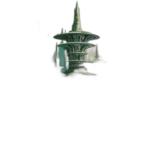 crown, staff, hat, building transparent PNG cut-out