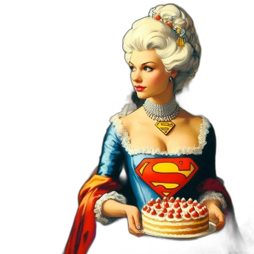 food, crown, dress, comic book art transparent PNG cut-out