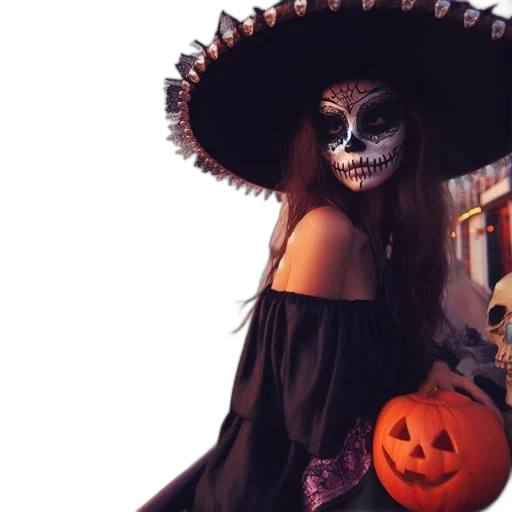 mask, dress, face, hat transparent PNG cut-out