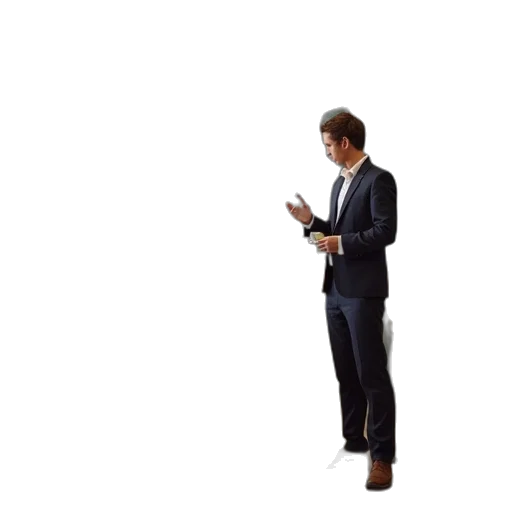 staff, jacket, robot, face transparent PNG cut-out