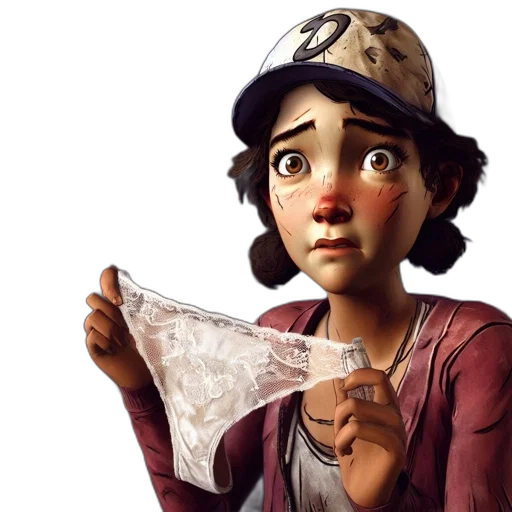 hat, face, concept art, photorealistic transparent PNG cut-out
