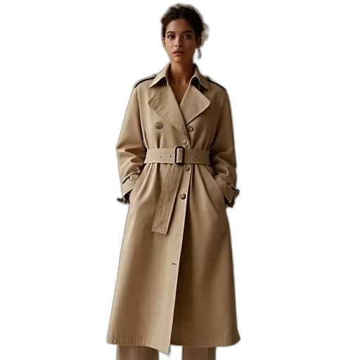 jacket, dress, earth tones, london transparent PNG cut-out
