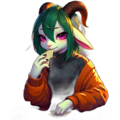 staff, dragon, jacket, creature transparent PNG cut-out