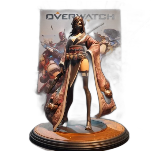 weapon, concept art, overwatch, figurine transparent PNG cut-out