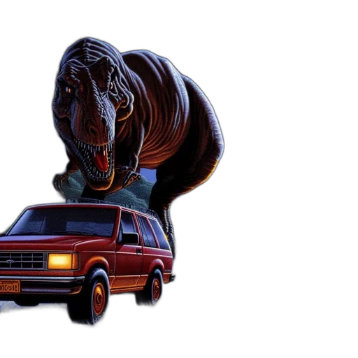 car, creature, animal, concept art transparent PNG cut-out