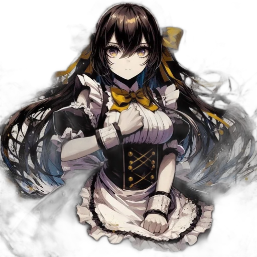 staff, dress, face, crown transparent PNG cut-out