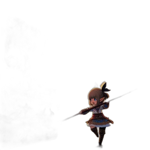 staff, weapon, sword, creature transparent PNG cut-out