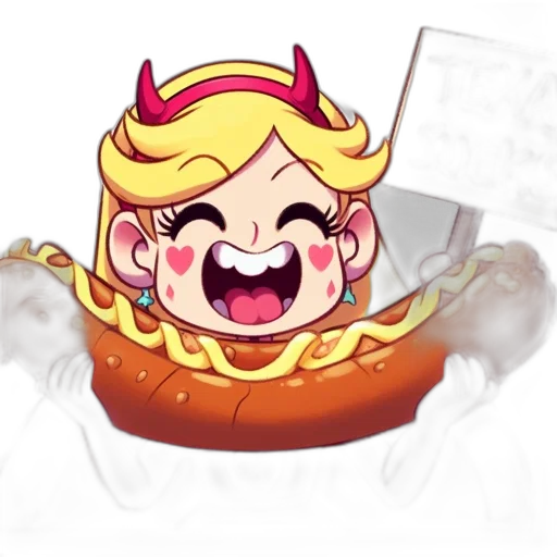crown, food, concept art, pixel art transparent PNG cut-out
