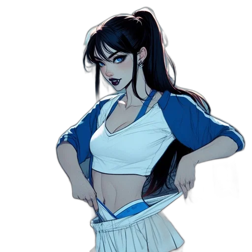 concept art, comic book art, fantasy art, anime transparent PNG cut-out