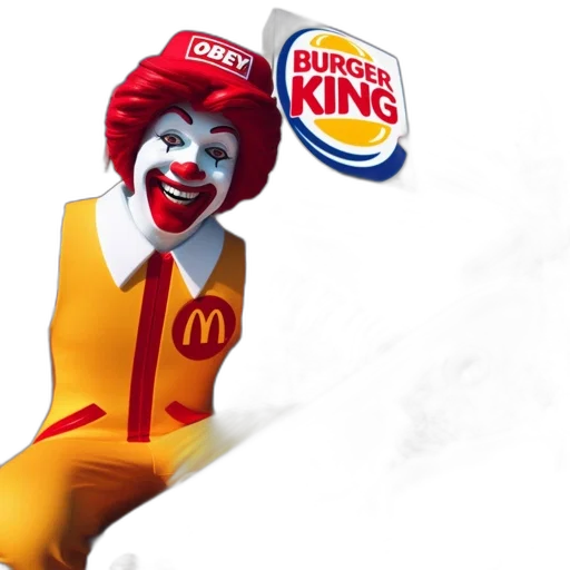 food, weapon, crown, 3d render transparent PNG cut-out